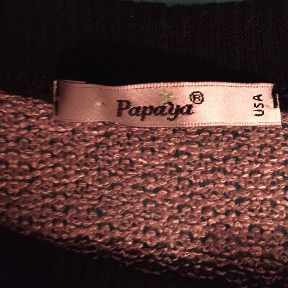 Striped Black and Tan sweater! 😍 - Picture 3 of 4