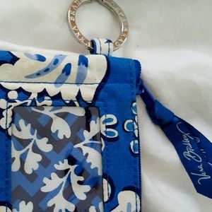 Blue Lagoon Vera Bradley zip ID case
