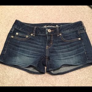 American eagle jean shorts