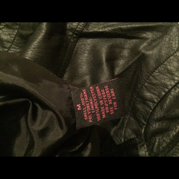 Leather motorcycle jacket - Picture 4 of 4