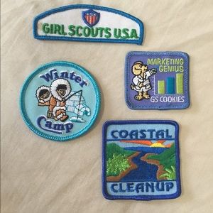 Girl Scout Patches Lot