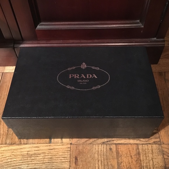 Prada Black Shoe Box