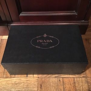 Prada Black Shoe Box