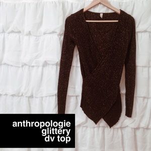 ⚡️FLASH SALE⚡️ Anthropologie Long Sleeve Glitter DV