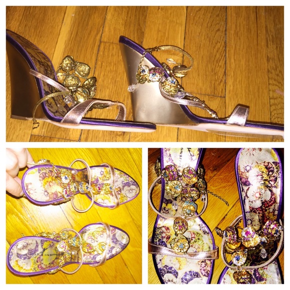 Giuseppe Zanotti Wedge Sandal - Picture 3 of 4