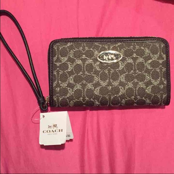 Coach universal signature coated canvas