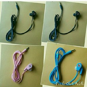 2 black 2 pink 1 blue