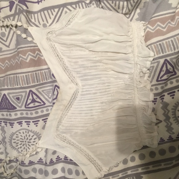 LF crochet back cute trim crop top - Picture 4 of 4