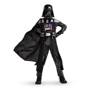 Darth Vader Light-Up Costume Kid Size 7/8