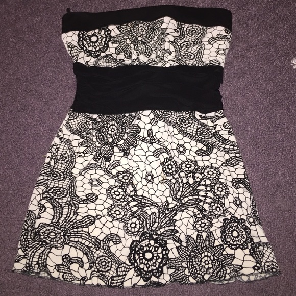 Strapless nice blouse