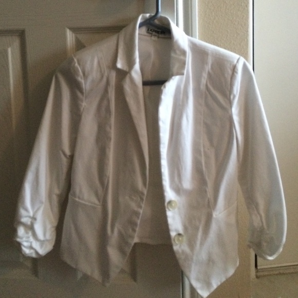 White new express blazer - Picture 2 of 4