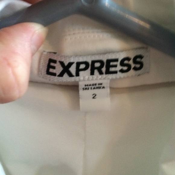 White new express blazer - Picture 3 of 4