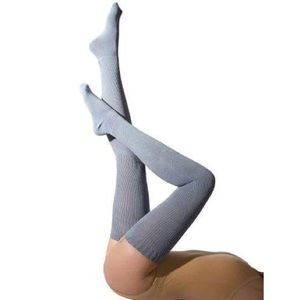 American Apparel Cotton Solid Thigh High Socks