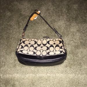 Black coach bag