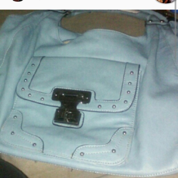 Light blue purse