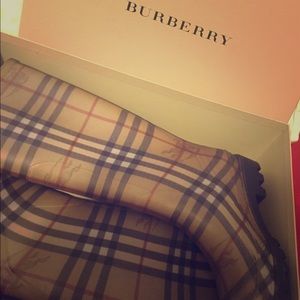 Authentic Burberry rainboots