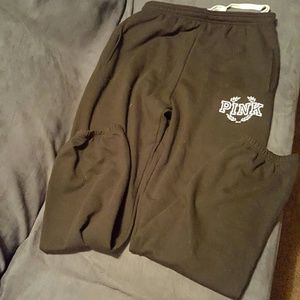 Never worn Victoria Secret sweatpants banded