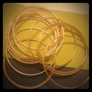 Bangle bracelets