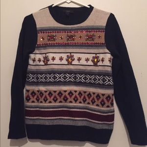 J. Crew Fair Isle sweater