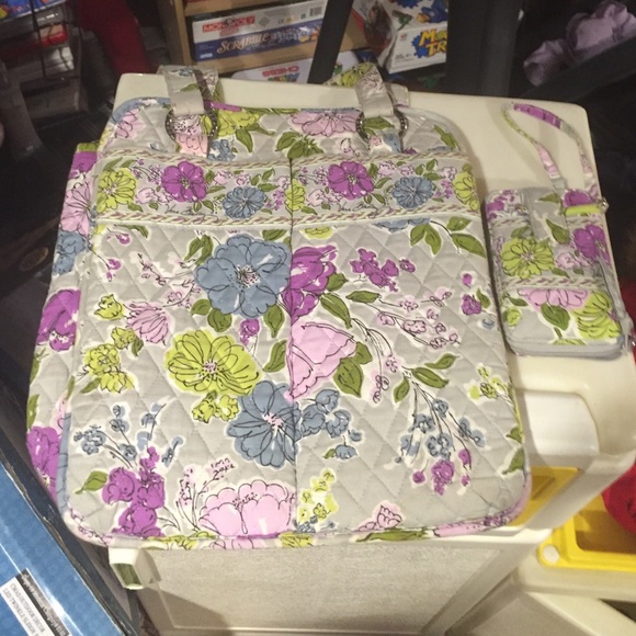 Vera Bradley tote and wallet
