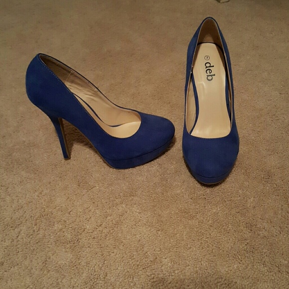 Blue heels