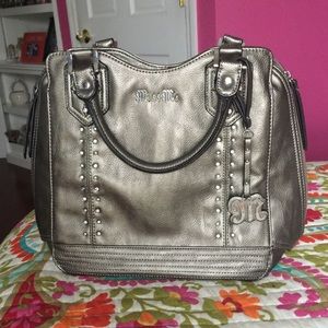 Silver/Gray Miss Me Purse from The Buckle