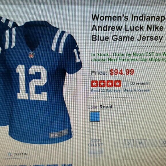 Bran new Andrew Luck jersey