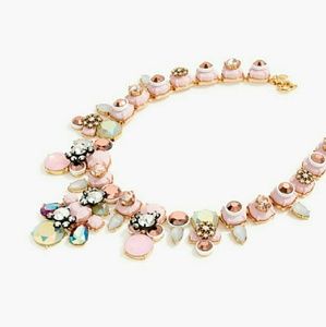 J crew Powder Crystal Necklace Brulee Brûlée