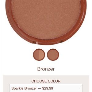 Mineral fusion sparkle bronzer