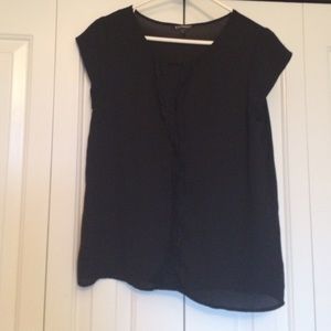 Black lace express shirt