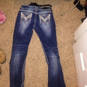 Jeweled jeans!