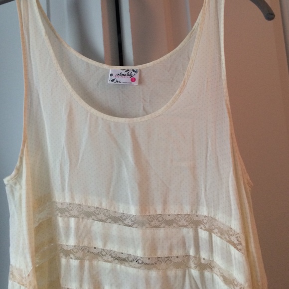 Free People Voile and Lace Slip