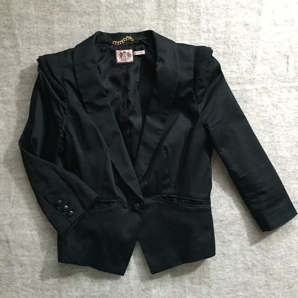 classic black blazer