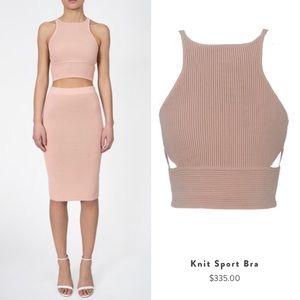 Jonathan Simkhaki Knit Sport Bra!