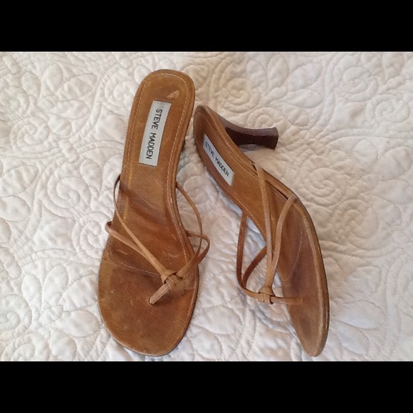 Steve Madden strappy pumps.