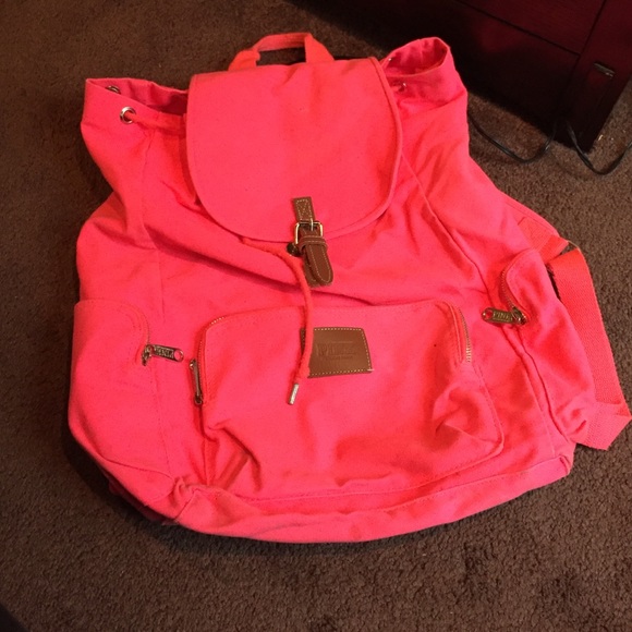 Pink Victoria's secret back pack
