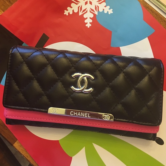 Pink wallet