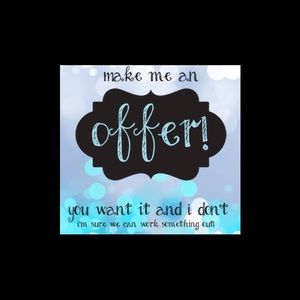 Please make a offer before items are donated !