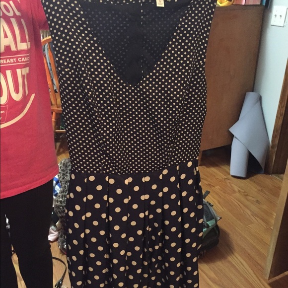Navy and white dress in good condition!
