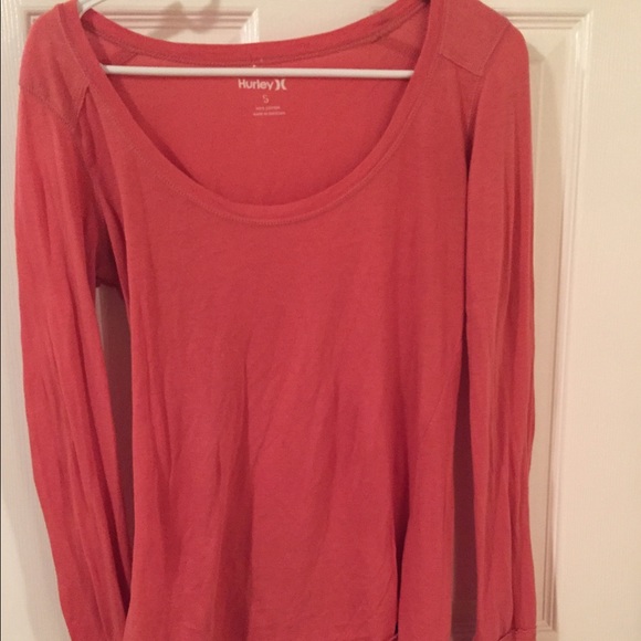 Pink/Coral Hurley T Shit