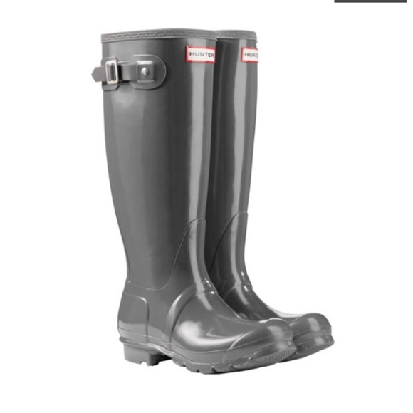 🚫🚫SOLD🚫🚫Hunter Boots Glassy Gray Graphite