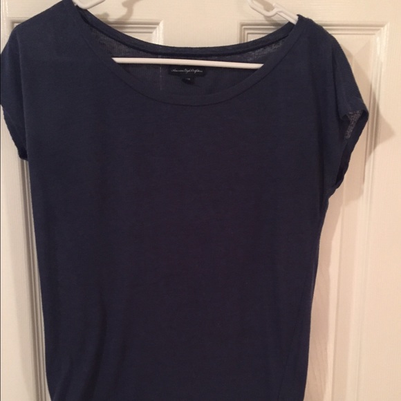 Blue AEO tee