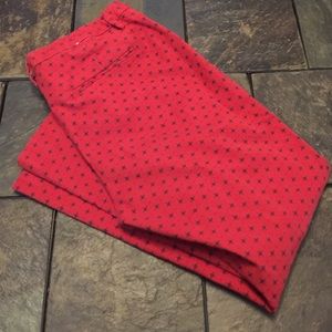 Red Gap Pants