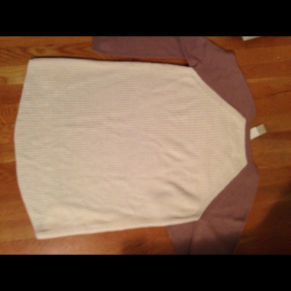 LOFT NWT 2 tone sweater - Picture 3 of 4