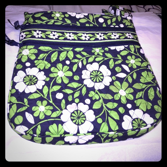 Vera Bradley Triple Zip Hipster Crossbody