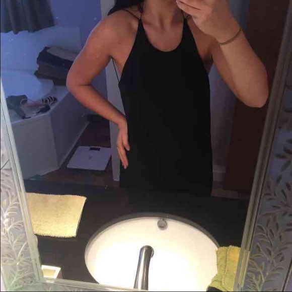 Black long dress very sexy and sleek