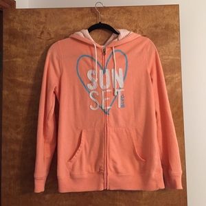 Old Navy Peach Zip up Hoodie