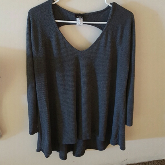 Rue 21 long shirt / dress great with leggings