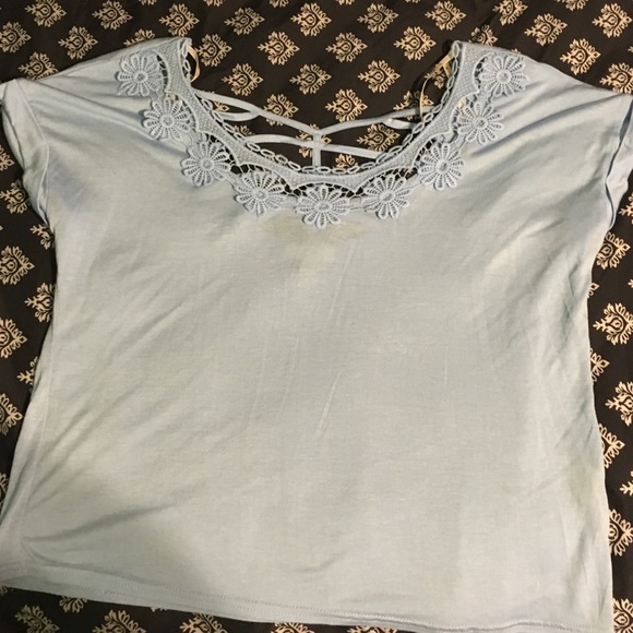 Caged back crop top