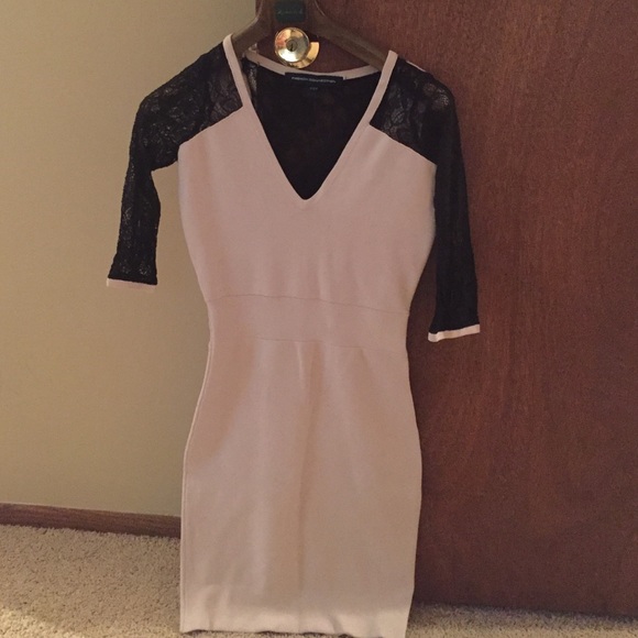 Lace mini dress